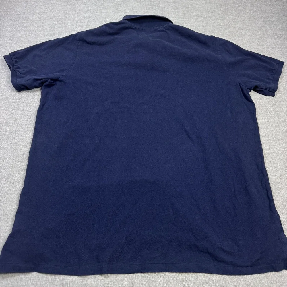 Polo Ralph Lauren Classic Fit Polo Shirt Mens 2XL Blue Short Sleeve 100% Cotton